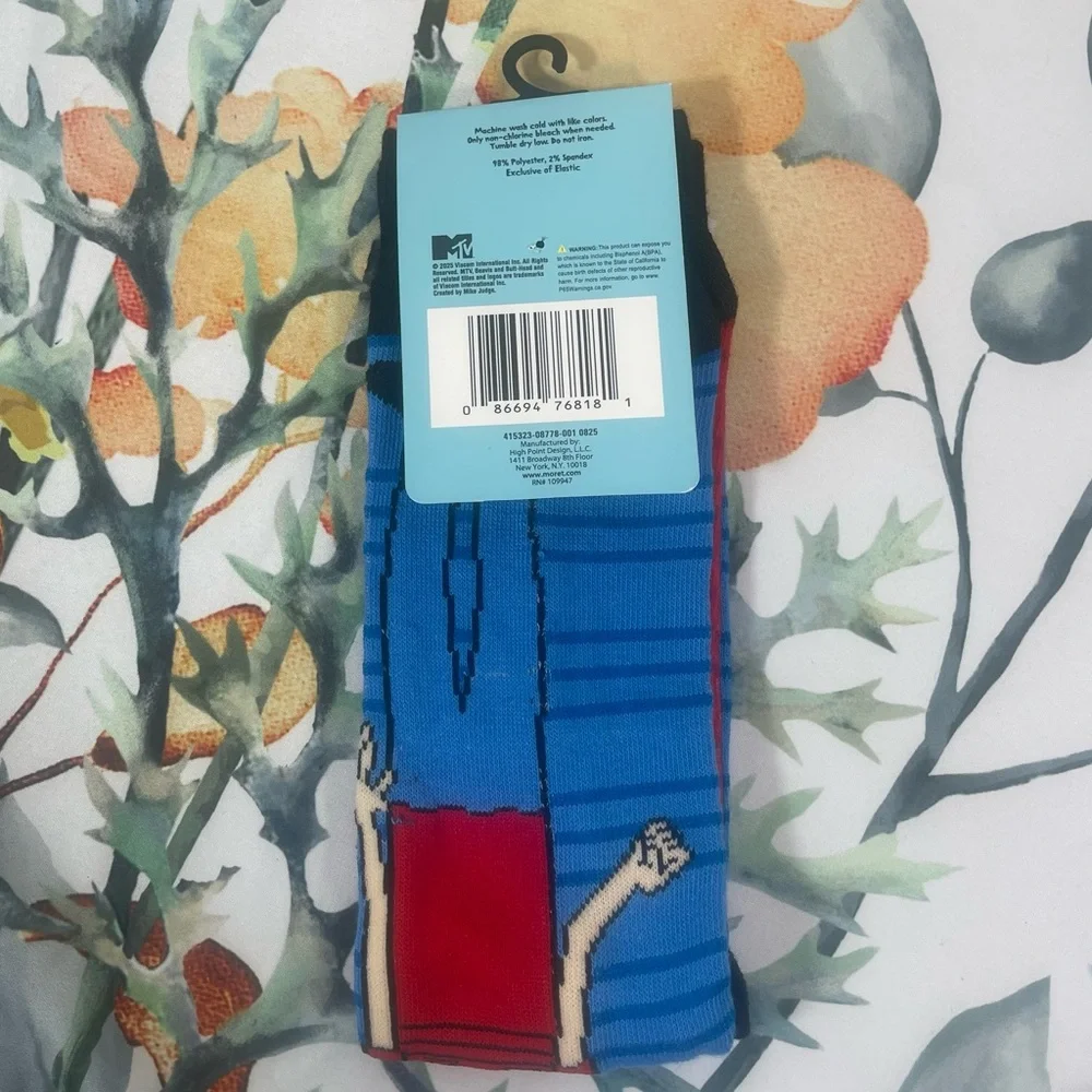 Beavis & Butthead MTV Show Socks